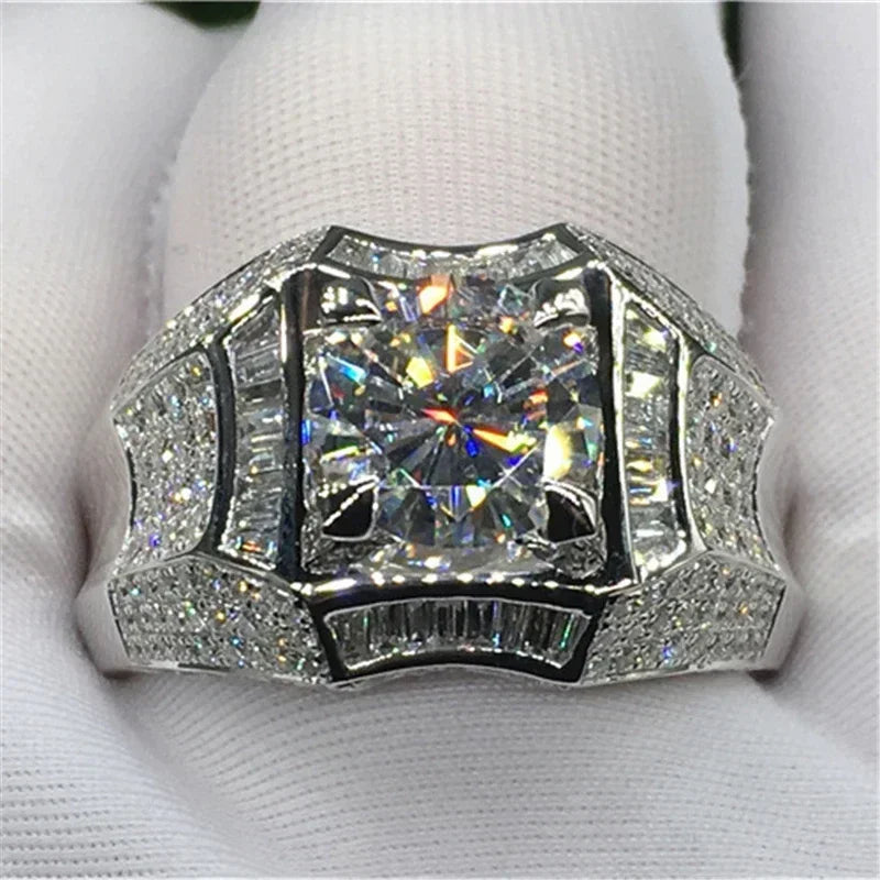 Gold Rock Ring for Men