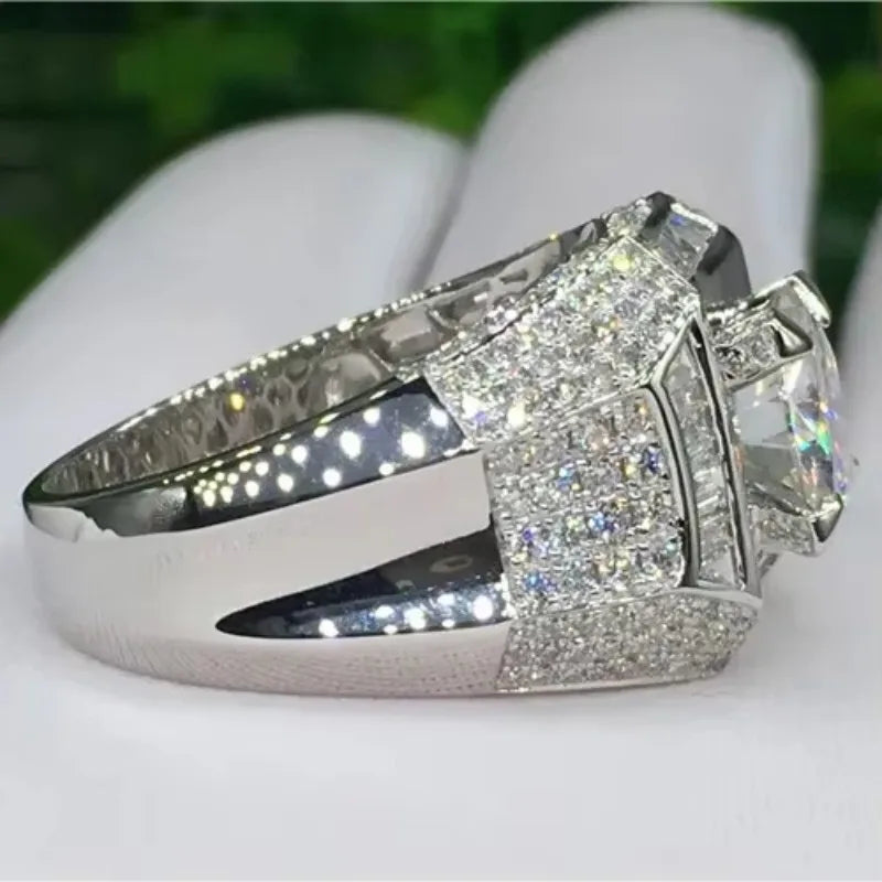 Gold Rock Ring for Men