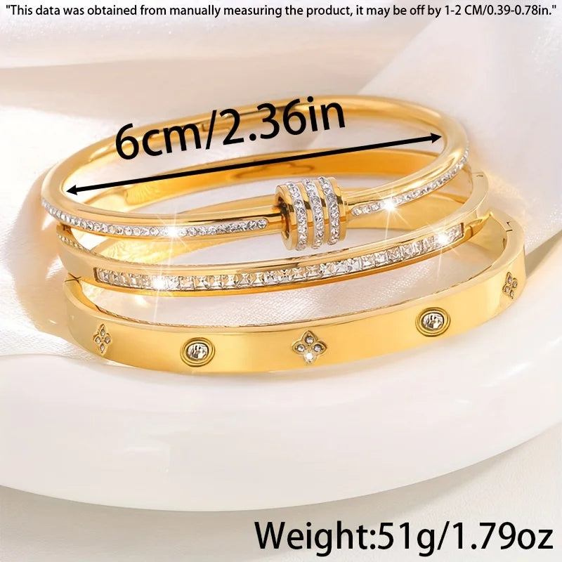 Classic 3-Piece Bracelet Set
