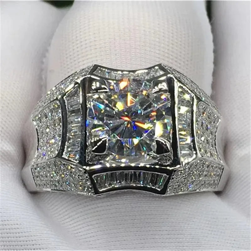 Gold Rock Ring for Men