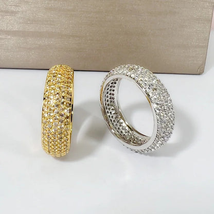 Gold Halo Ring